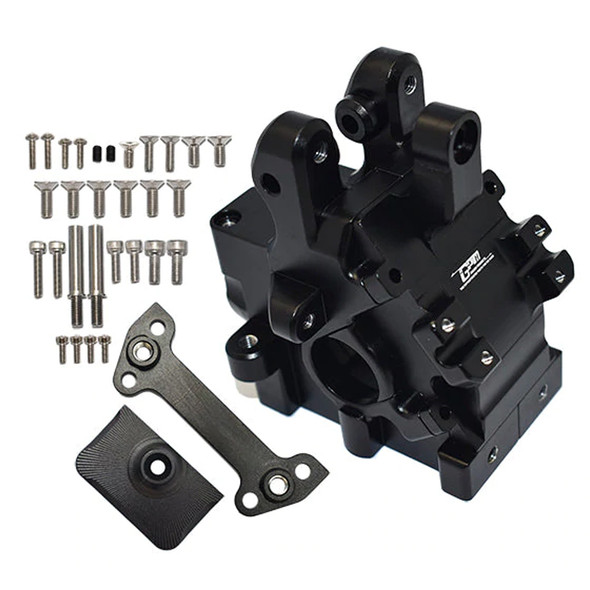 GPM Racing Aluminum Front Or Rear Gear Box Set Black : Arrma 1/5 KRATON 8S BLX