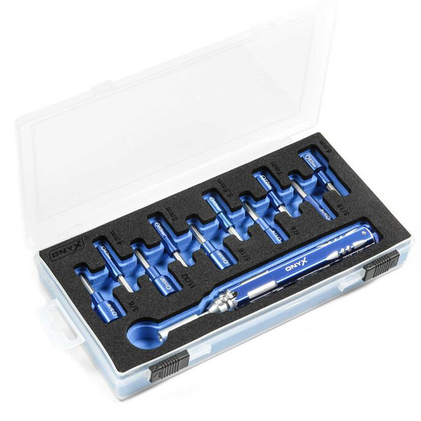 Onyx ONXT1002 Air/Surface Hex Socket Tool Set (40Pcs)