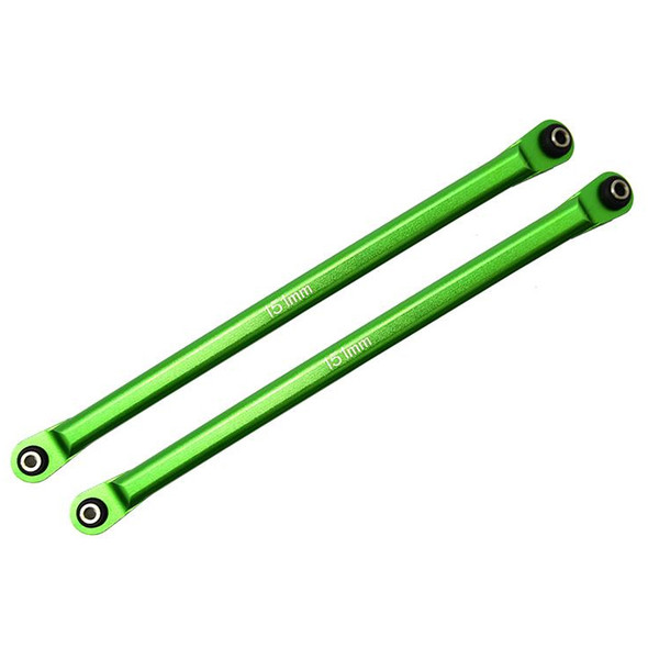 GPM Racing Aluminum Rear Chassis Links Parts Tree Green : Axial 1/10 RBX10