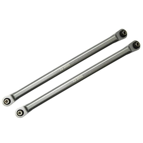 GPM Racing Aluminum Rear Chassis Links Parts Tree Grey : Axial 1/10 RBX10