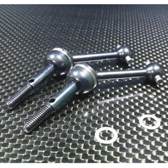 GPM Steel #45 CVD Swing Shaft (33mm) Black : Tamiya TT-01/ TT-01D & TT-02 GPM Steel #45 CVD Swing Shaft (33mm) Black : Tamiya TT-01/ TT-01D & TT-02
