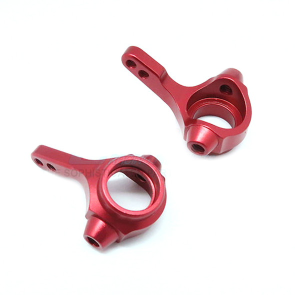 GPM Racing Aluminum Front Knuckle Arm Red : Tamiya TA02 & TA03 GPM Racing Aluminum Front Knuckle Arm Red : Tamiya TA02 & TA03