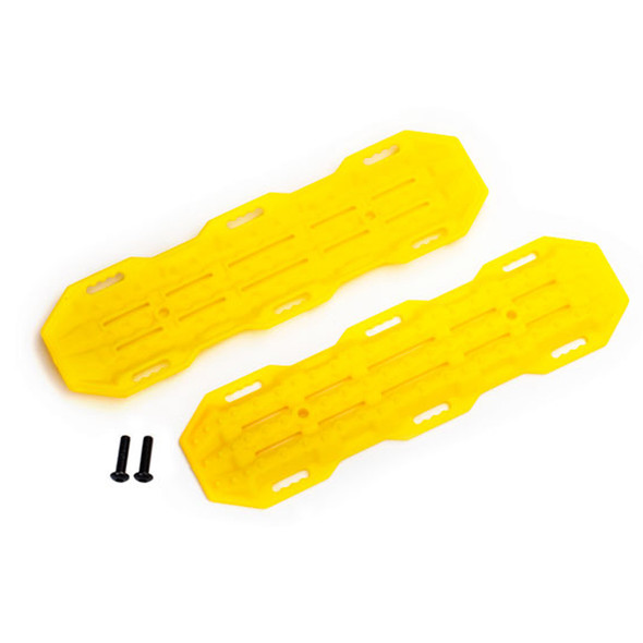 Traxxas 8121A Traction Boards Yellow / Mounting Hardware : TRX-4