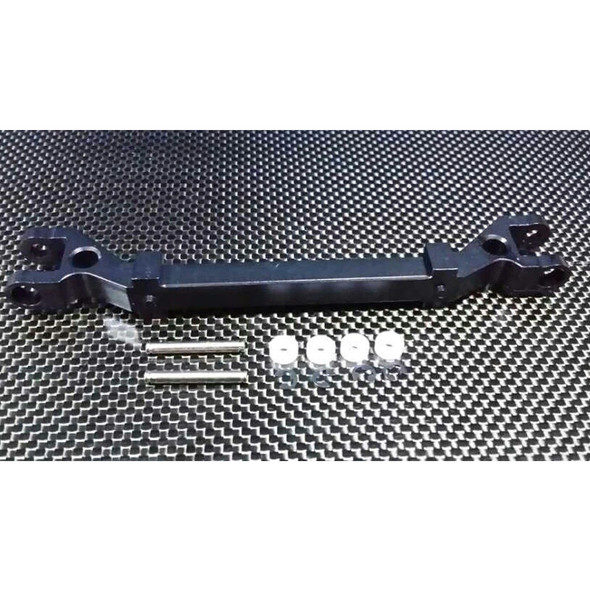 GPM Aluminum Front Axle w/ Pins & E-Clips & Collars Black : Tamiya 1/14 Truck GPM Aluminum Front Axle w/ Pins & E-Clips & Collars Black : Tamiya 1/14 Truck