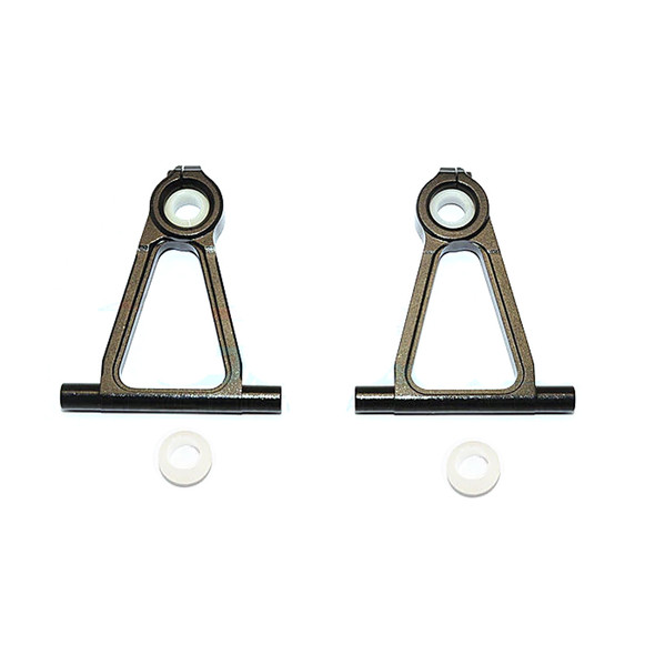 GPM Racing Aluminum Front Upper Arm Set Black : Tamiya TT-01 GPM Racing Aluminum Front Upper Arm Set Black : Tamiya TT-01