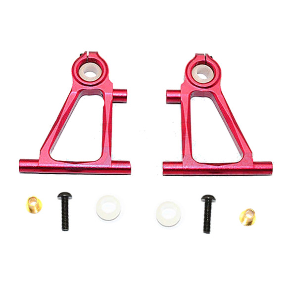 GPM Racing Aluminum Front Lower Arm Set Red : Tamiya TT-01 GPM Racing Aluminum Front Lower Arm Set Red : Tamiya TT-01