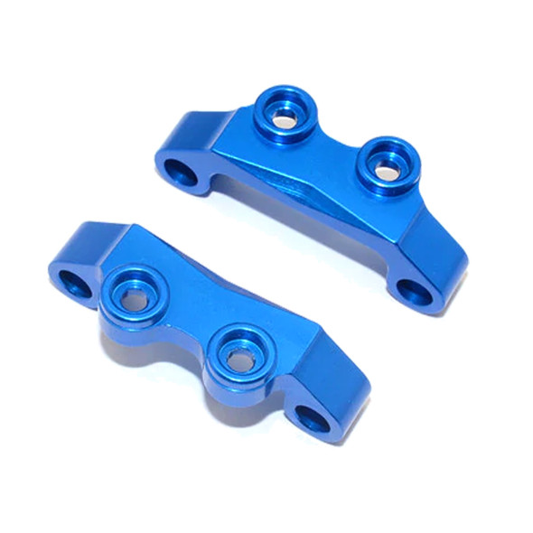 GPM Racing Aluminum Front & Rear Upper Arm Bulk Blue : Tamiya TT-02