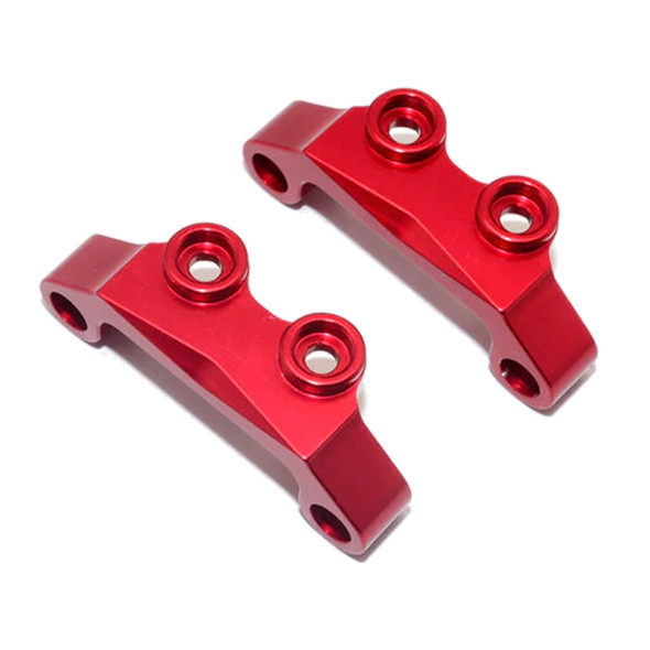 GPM Racing Aluminum Front & Rear Upper Arm Bulk Red : Tamiya TT-02