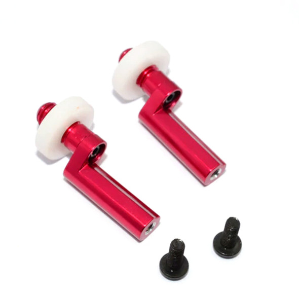 GPM Racing Aluminum Battery Post Red : Tamiya TT-02