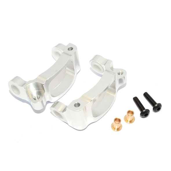 GPM Racing Aluminum C-Hub Silver : Tamiya TT02B & DF-02