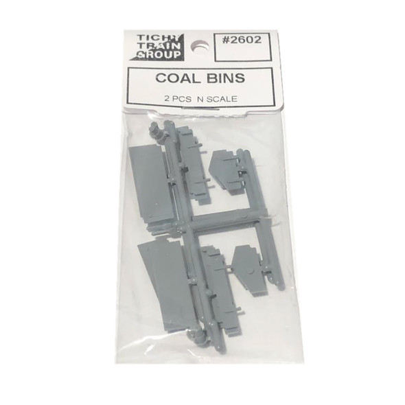 Tichy Train Group 2602 Coal Bins (2) N Scale