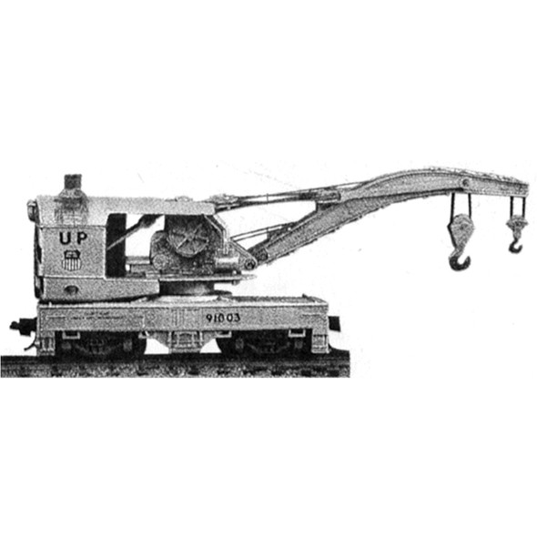 Tichy Train Group 2700 120-Ton Brownhoist Crane Kit N Scale