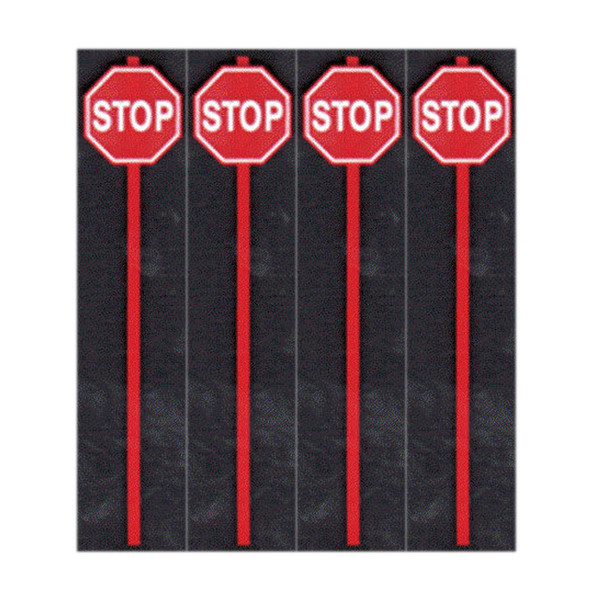 Tichy Train Group 3542 Red Stop Signs (8) S Scale