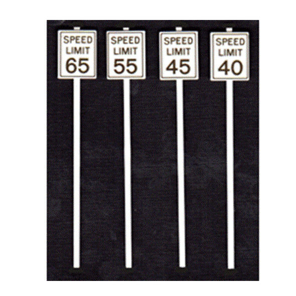 Tichy Train Group 3544 High Speed Limit Signs (8) S Scale
