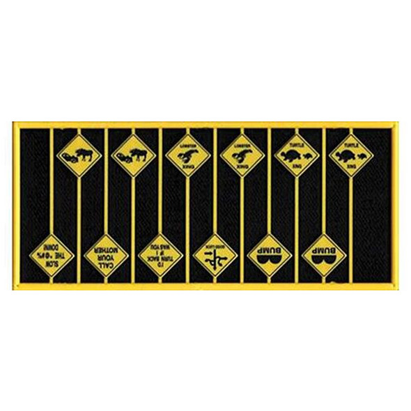 Tichy Train Group 8321 Funny Warning Signs - Set 2 (12) HO Scale