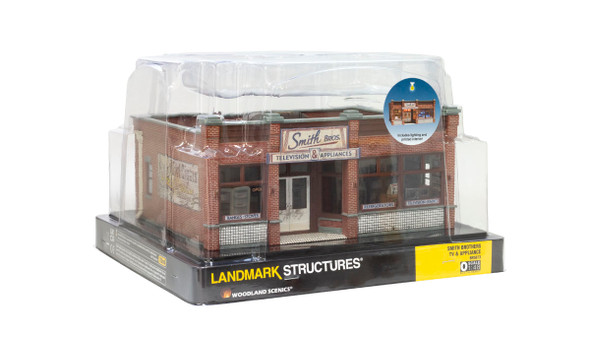 Woodland Scenics BR5873 Smith Brothers TV & Appliance - O Scale