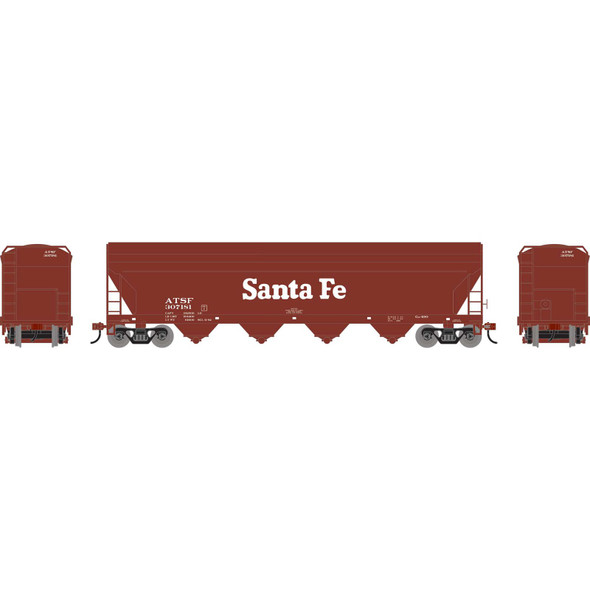 Athearn RND1179 ACF 5250 CF Hopper - Santa Fe/ATSF #307181 Freight Car HO Scale