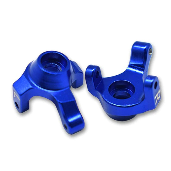 GPM Racing Aluminum Front Knuckle Arm Blue : Axial 1:24 SCX24 Deadbolt