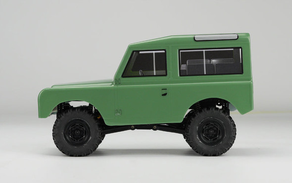 Carisma 85868 MSA-1E 1/24 4WD RTR 1968 Land Rover Series IIA Green Crawler