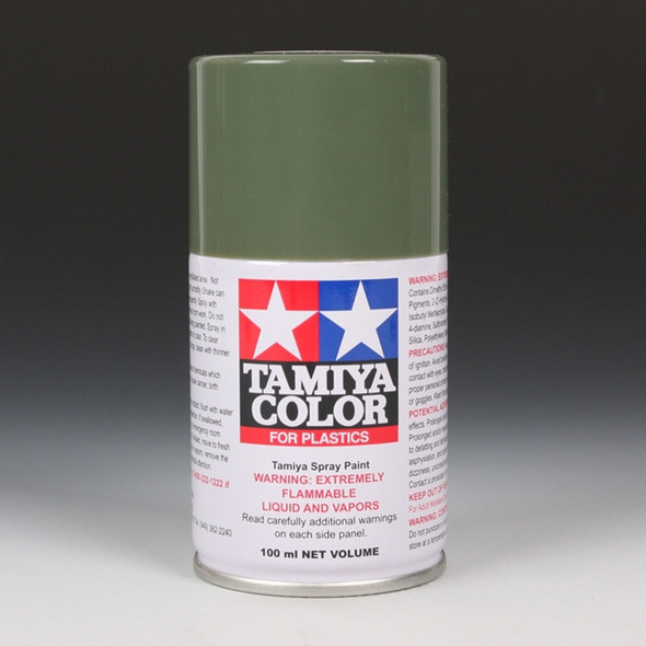 Tamiya TS-91 Dark Green JGSDF Lacquer Spray Paint Can Plastic Model 3oz (100ml)