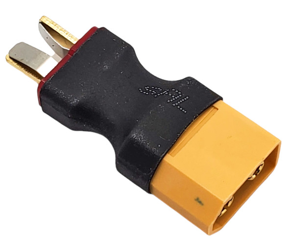 NHX RC XT60 Male to T Plug (Deans) Male Adopter Connector