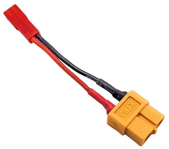 NHX RC XT60 Female to JST Female Adopter Connector 20AWG