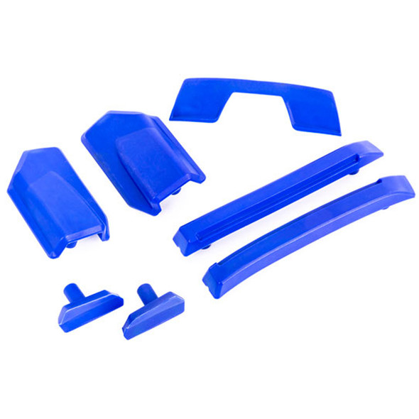 Traxxas 9510X Body Reinforcement Set Blue / Skid Pads Roof : Sledge