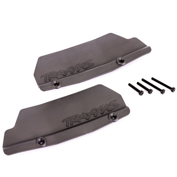 Traxxas 9519 Rear Left & Right Mud Guards Black w/ 3x15mm (2) 3x25mm (2) : Sledge