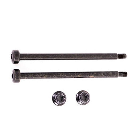 Traxxas 9543 Rear Suspension Pins Outer 3.5x56.7mm (2) M3X0.5mm NL Flanged (2) : Sledge
