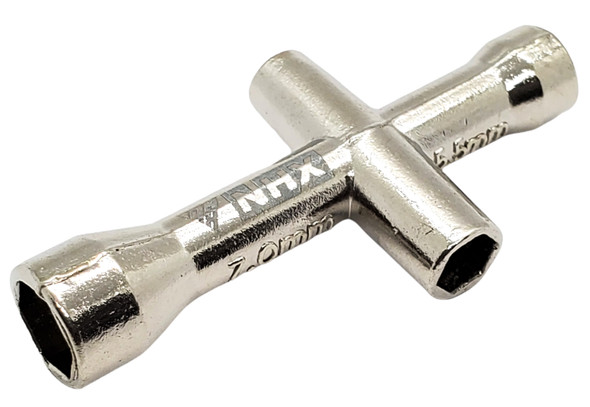 NHX RC Small Cross Wrench Tool Nut 4.0/5.0/5.5/7.0/ Nickel-coated 4 in 1 Socket Wrench