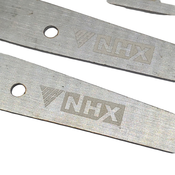 NHX RC Stainless Rear Lower Link Plate : RBX10 Ryft