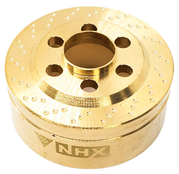 NHX RC Brass Wheel Weight 89g each (4Pc) : 1.9/2.2 Crawler Wheel