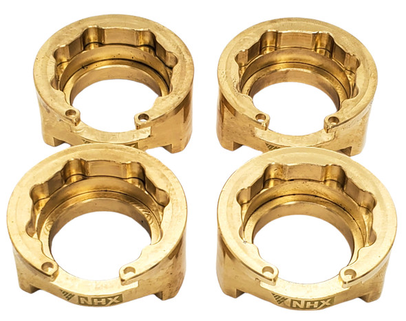 NHX RC Brass Wheel Weight 76g each (4Pcs) : TRX-4