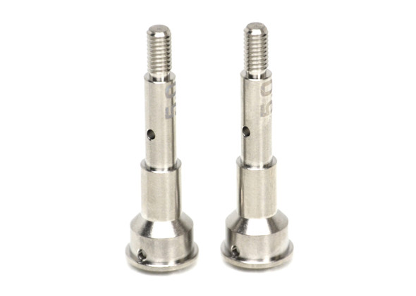 Exotek 2061 Super Light Titanium Axle Set : Losi 22 5.0