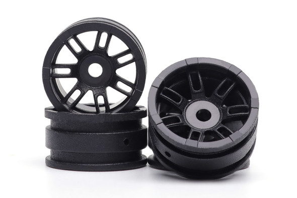 Orlandoo Hunter Model GA0012 7 Plastic Wheels Hubs 15mm Black (4) : 1/32 - 1/35