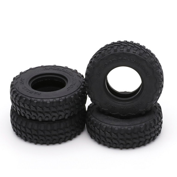 Orlandoo Hunter Model GA1011 15mm Rubber Black Tires 9 (4) : 1/32 - 1/35