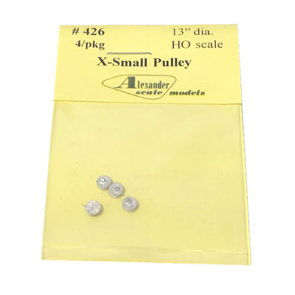 Alexander Scale Models 426 13'' Dia. X-Small Pulley HO Scale