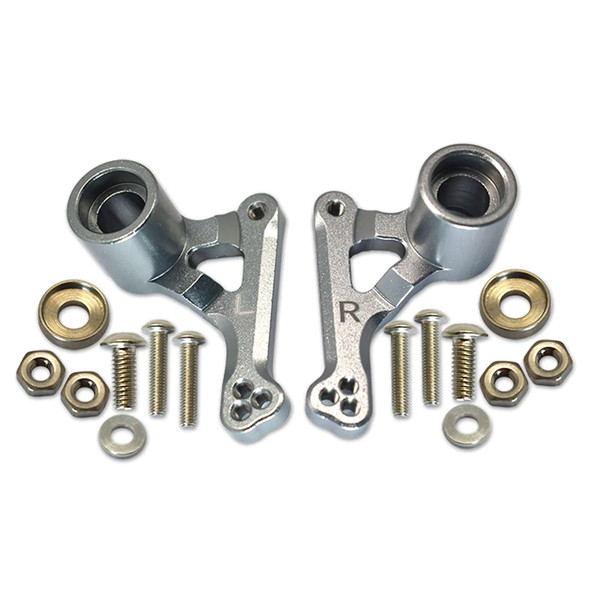 GPM Racing Aluminum Rear Rocker Arm Set Grey : Traxxas E-Revo VXL 2.0