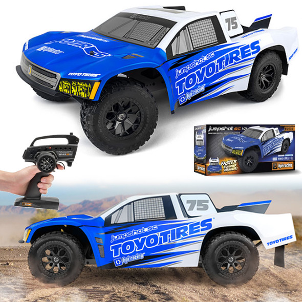 HPI 160267 1/10 Jumpshot SC V2 Toyo Tires Edition RTR 2WD Short Course Truck