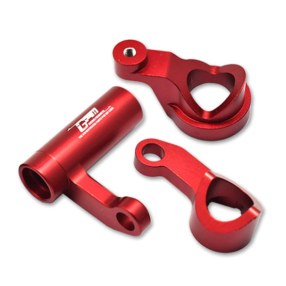 GPM Racing Aluminum Steering Assembly Set Red : Team Corally 1/10 Sketer XL4S