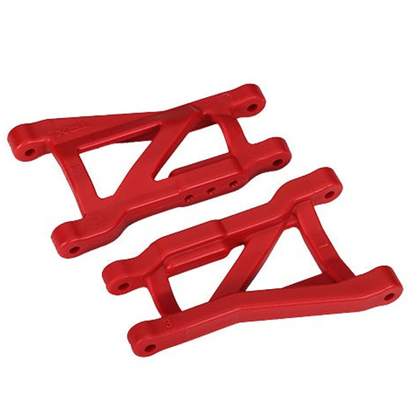 Traxxas 2750L Heavy Duty Rear L/R Suspension Arms Red (2) : Drag Slash / Bandit