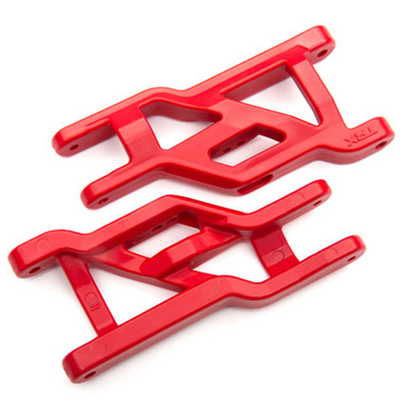 Traxxas 3631R Heavy-Duty Front Suspension Arms Red (2) : Slash/Stampede/Rustler
