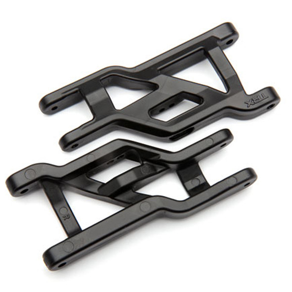 Traxxas 3631X Heavy-Duty Front Suspension Arms Black (2) : Slash/Stampede/Rustler