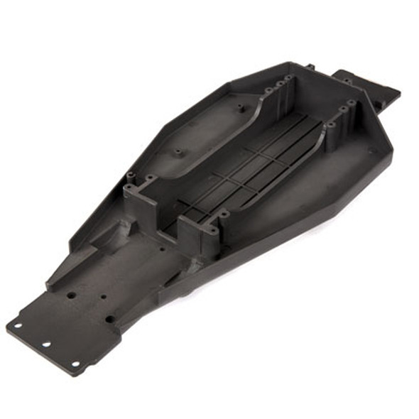Traxxas 3722X Lower Chassis Black 166mm Long Battery Compartment : Bandit/Rustler