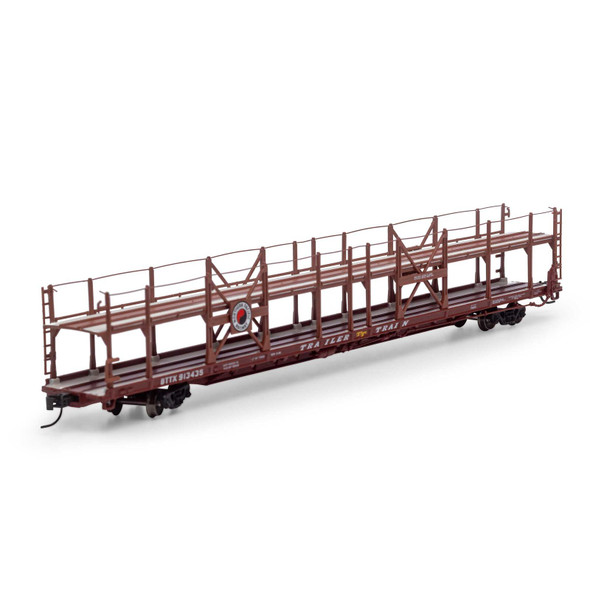 Athearn ATH15041 F89-F Bi-Level Auto Rack NP/BTTX #913435 Freight Car N Scale