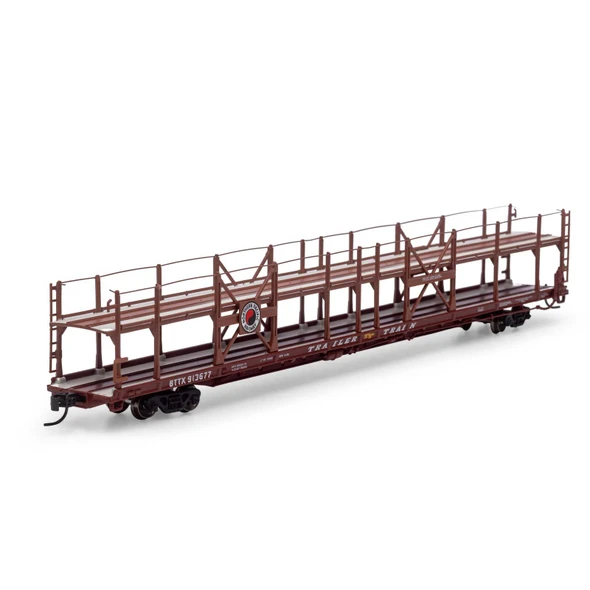 Athearn ATH15043 F89-F Bi-Level Auto Rack NP/BTTX #913677 Freight Car N Scale