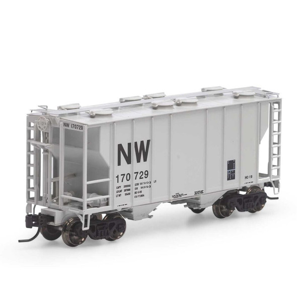 Athearn ATH17053 PS-2 2600 Covered Hopper - N&W #170729 Freight Car N Scale