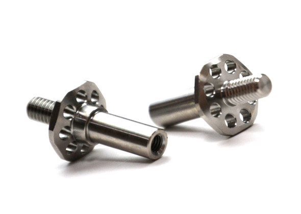 Exotek 2038 Titanium Front Axle Set (2) : B6.3