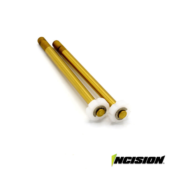 Incision IRC00510 S8E TiN Coated 80mm Shock Shaft Set