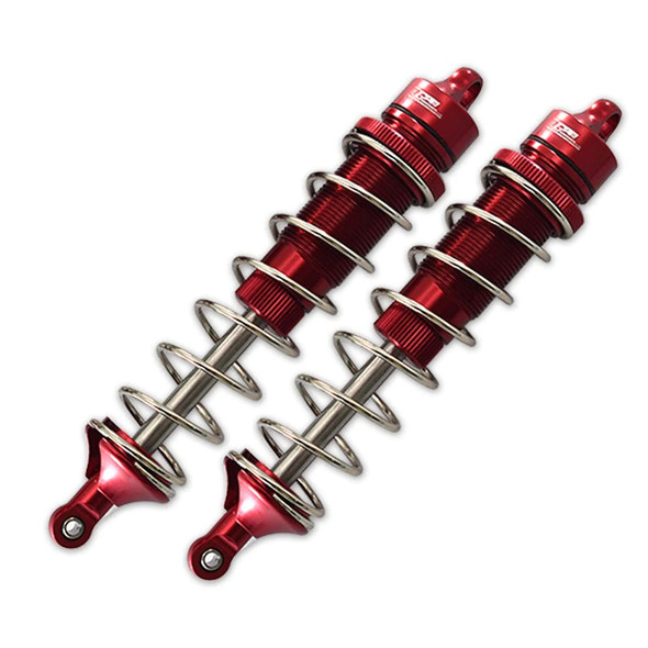 GPM Aluminum Front Or Rear Adjustable Dampers 130mm Red : Corally Sketer XL4S